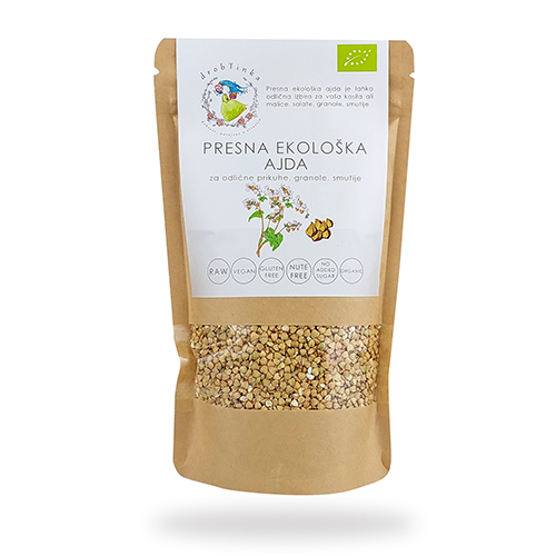 Presna ekološka ajda, drobTinka, 300g