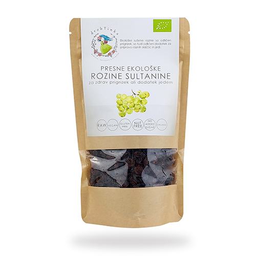 Presne ekološke rozine, drobTinka, 250 g