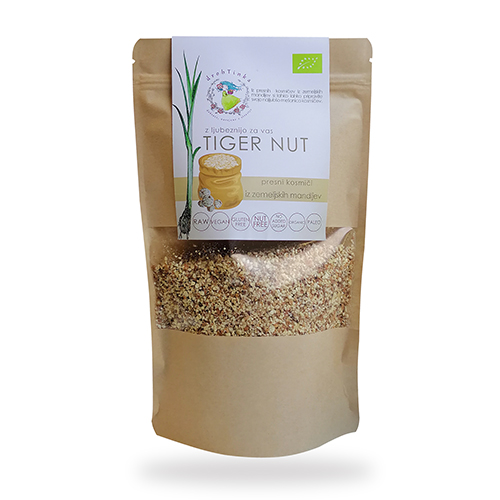 Presni ekološki kosmiči iz zemeljskih mandljev, drobTinka, 300 g