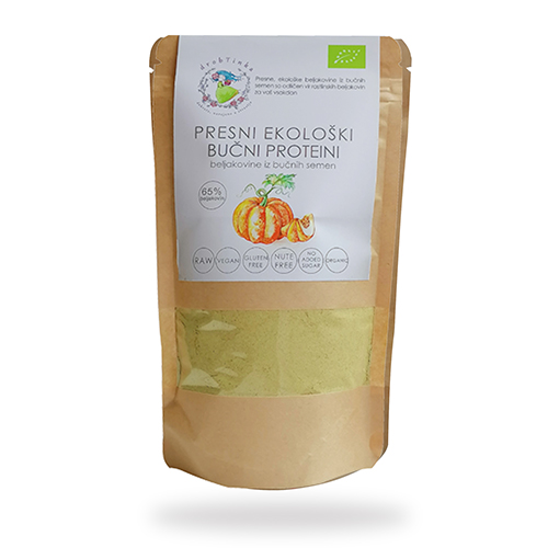 Ekološki bučni proteini, drobTinka, 180 g