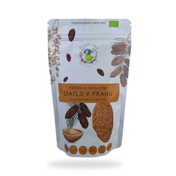 Bio datlji v prahu - naravno sladilo, drobTinka, 300 g